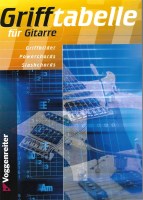 Grifftabelle für Gitarre